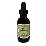 Vanilla Absolute Essential Oil 100% Pure Organic 0.6 Oz/18 Ml with Glass Dropper