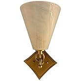 House of Troy WL311-BB 1 Light Wall Sconce-12.5 Inch Tall and 7.5 Inch Wide, Finish Color: Brushed Brass