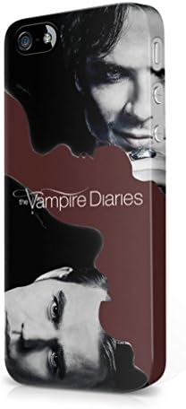 The Vampire Diaries Stefan &amp; Damon Salvatores Hard Plastic Phone Case Cover Shell For iPhone 5, iPhone 5s &amp; iPhone SE