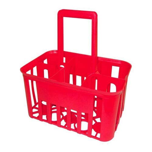 Lama last PL/1402 Polyethylene Bottles Carrier for 6 Bottles, Red
