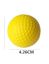 Smartlife15 Pelotas de golf de práctica, esponja de espuma suave y elástica, para interior y exterior, para entrenamiento de golf