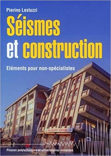 Amazon Fr Seismes Et Construction Elements Pour Non Specialistes Lestuzzi Pierino Livres