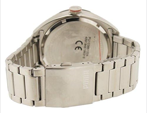 puma stainless steel back watch