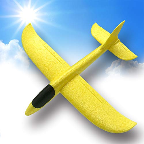 LOFEE Boy Toy for 6 7 8 Year Old, Foam Airplane Toy for Boy 4-9 Year Old Gift for Boy Age 4 5 6 Throwing Glider Model for 3-12 Year Old Green - Thumbnail 2