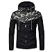 GONKOMA Autumn Winter Mens' Long Sleeve Hoodie Hooded Sweatshirt Tops Jacket Coat Outwear