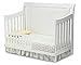 Simmons Kids Slumbertime Madisson Convertible Baby Crib N More, White Ambiance