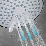 Mira Azora 9.8kW Thermostatic Electric Shower Frosted Glass Chrome 1.1634.011 view 12