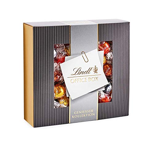 Lindt Schokolade LINDOR Home Office Box | 935 g | Ca. 74 LINDOR Kugeln mit zartschmelzender Füllung, Sorten: Milch, Dark… – Bild 3
