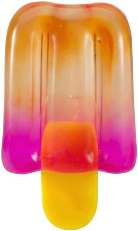 Ice Cream Squeeze Squishy,Summer Sensory Stress Relief,Easter Basket Stuffers Party Favors for Anxiety Relief Everyone,Birthday Gift (B)