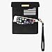 Kate Spade New York Elegant Luxury Saffiano Leather Wristlet for iPhone and Universal Smartphones up to 5.7