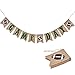 Football Game Day Burlap Banner Super Bowl Kids Birthday Outdoor Sports Party Decorations Supplies