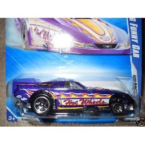 Hot Wheels 2010 Ford Mustang Funny Car HW Racing 10/10 PURPLE #158
