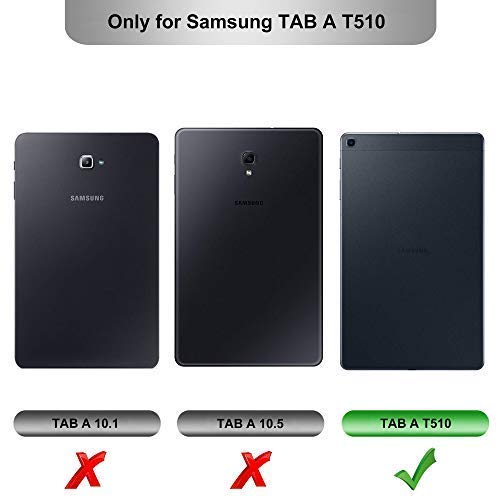 IVSO Screen Protector for Samsung Galaxy Tab A 10.1 2019,No-Bubble 9H Hardness Tempered Glass Screen Protector for Samsung Galaxy Tab A 10.1 Inch SM-T510,SM-T515 2019 Release Tablet