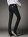 INFLATION Mens Wrinkle-Free Slim-Tapered Stretch Casual Pants,Flat Front Suit Pants, Black, Size 32(Tag 34)