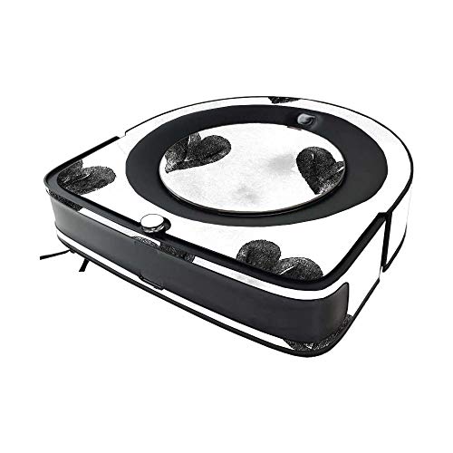 MightySkins Skin Compatible with iRobot Roomba s9 Vacuum - Ink Hearts |, Durabl…