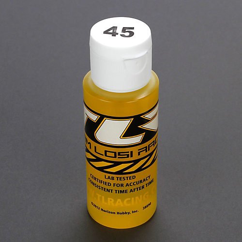 Team Losi Silicone Shock Oil 45wt 2oz