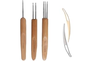 Dreadlock Crochet Hook for Hair, Loc Needle for Dreads, Dreadlocks Crochet Needle, Interlocking Tool for locs, Braid Craft(0.