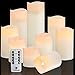 Comenzar Flameless Candles, Battery Candles Set of 9(D3 x H3 4