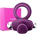 Vibrating Cock Ring 10 Vibration- Settings Stimulate Penis, Vagina & Clit - Sex Toy Suitable for Men and Couples - Waterproof & Discreetly Packaged Adult Toy, Purple, Lyps Eros