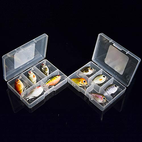 FOVONON Crankbaits Set Köder Angeln harte Köder Schwimmköder Boot Ozean Topwater Köder Kit Angelzubehör Elritze Vib Set… – Bild 3