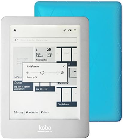 Kobo Glo N613 eBook Reader E-ink 6 inch 1024x768 2GB With Touch screen Backlight (Blue)