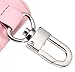 AirPods Case Lunies Anti-Lost Leather Protective Cover for Apple AirPods Charging Case Pink