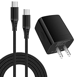 USB C Fast Wall Charger Block Plug with 6ft USB C