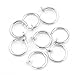 8pcs Clip on Non-pierced Hoops Fake Nose Lip Ear Rings Earrings Piercing