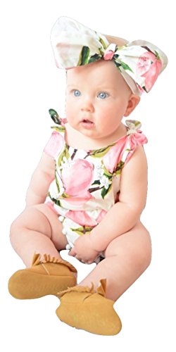 Girls lemon romper & headband outfit - boutique kid…