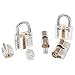 Practice Lock Set, 6 Transparent Locks for Lock Picking Practice, Visual Guide Included