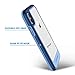 BENTOBEN iPhone Xs Case (2018), iPhone X Case, iPhone 10 Case, Slim Shockproof Hybrid Hard PC Clear Back Flexible TPU Bumper [Anti-Scratch] Protective Case for iPhone Xs/iPhone X / 10, Navy Blue