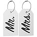 Shacke Mr & Mrs Luggage Tag (White)