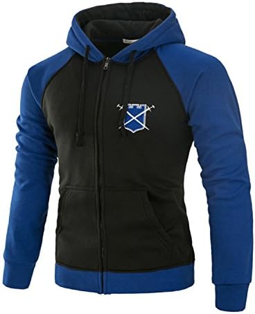 AOQ Mens Casual Loose Fit Long Sleeve Hoodie Cozy Sport Outwear