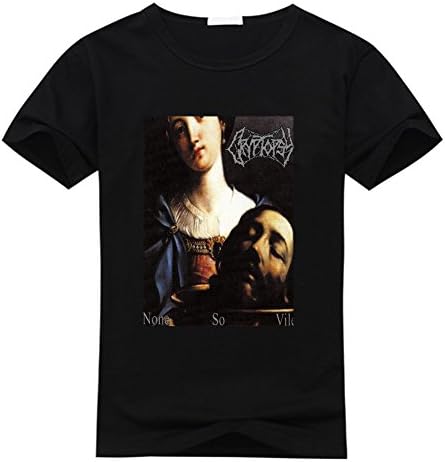 Youcshi Men's cryptopsy DIY Custom T Shirt Large Black