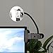 Clip On Cubicle Mirror, Computer Rearview Mirror, Convex Mirror for Personal Safety or Security Cabinet Desk Rear View Monitors (3.35″ Round) by CQNETthumb 1