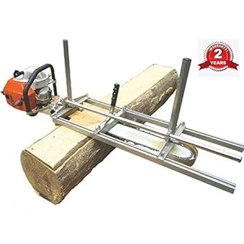 TTF Chainsaw Mill Attachment Chainsaw Milling Planking Milling Bar Planking Cutting Guide Bar Chainsaw Mill Guide Sawmill For Chainsaw Portable Chain Sawmill Attachment (14