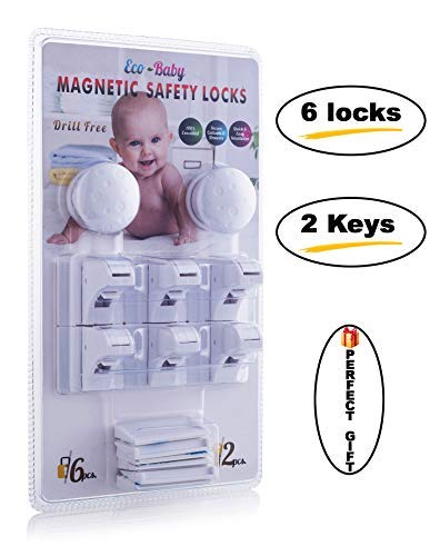 1 Child+Cabinet+Drawers+Magnetic+Safety