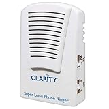 Clarity 55173 SR100 Super Phone Ringer 95dB WHITE