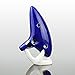 Vangoa - Transverse 12 Hole Ocarina Legend of Zelda Ocarina, Alto C Blue with Display Stand, Neck-strap Cord