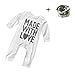 FEITONG Baby Boy's Warm Infant Romper Jumpsuit Bodysuit Cotton Clothes Outfit (12-18 Months)
