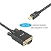BENFEI Mini DisplayPort to VGA 10 Feet Cable, Mini DisplayPort to VGA Cable (Thunderbolt 2 Compatible) with MacBook Air/Pro, Surface Pro/Dock, Monitor, Projector