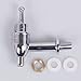 Lyty Full Solid Brass Beverage Dispenser Replacement Spigot,Chrome Finished, Water Dispenser Replacement Faucet 12mm