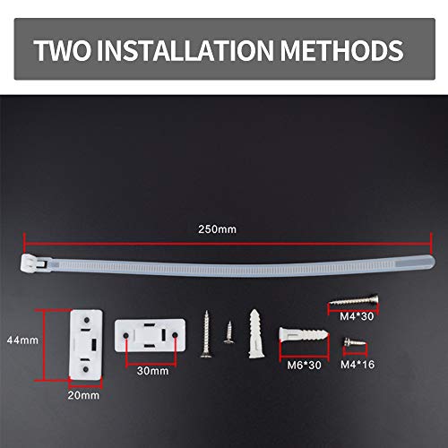 image for Rosoz Furniture Straps Baby Proofing Anti Tip Furniture Anchors Kit, C