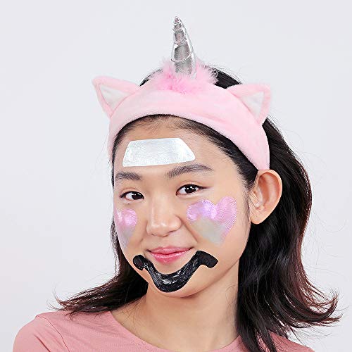 I DEW CARE Mini Meow Face Mask Trio Set 3ea, 3 Mini Chrome Masks, Sugar Kitten! Space Kitten! Disco Kitten! Great Addition To Your Skin Care Routine, For Exfoliating, Hydrating, And An Extra Glow