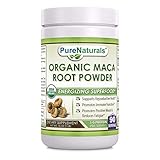 Pure Naturals USDA Certified Organic Maca Root Powder- 16 oz (1 lb)- GMO Free- Supports Healthy Mood, Hormonal Balance, Cardiovascular Health & Immune Health