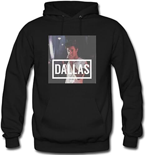 COY men's Cameron Dallas pullover Hoodie custom sweatshirts for men and women black xl