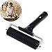 Pengxiaomei Soft Rubber Brayer, Ideal for Anti Skid Tape Construction Tools Print Ink and Stamping Tools Rubber Brayer Roller