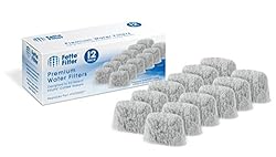 See 12-Pack - KRUPS F47200 Compatible Duo Filters Water Filtration System for KRUPS Coffee Makers, Fits with FMF/FME/629/619/180/176/466 and 467 Details