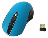 HushUp Ergonomic Silent Mouse 100% Noise Reduction & Adjustable DPI Mouse Sensitivity - BLUE