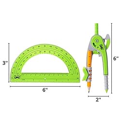 Mr. Pen- Compass and Protractor Set, Geometry